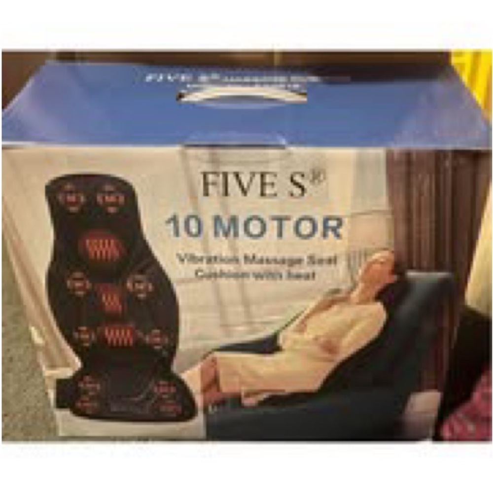 Five S 10 Motor Vibration Massage Seat Cushion